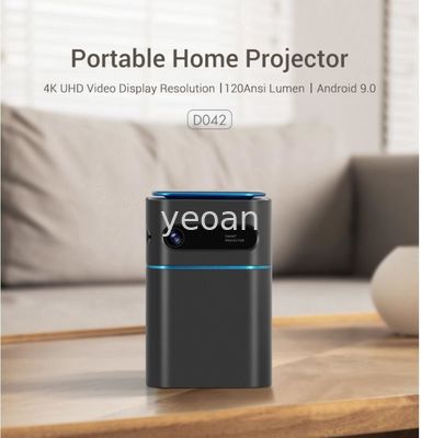 주문 유무선 스마트 미니 휴대용 프로젝터 4K LED 미러링 OS 노트북 소규모 회의용 online manufacture