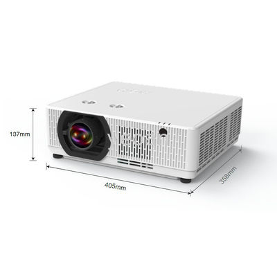 購入 広場 LED 4Kレーザープロジェクター ショート ロー ビジネス HD WUXGA 50インチ スクリーン 7300lm online manufacture