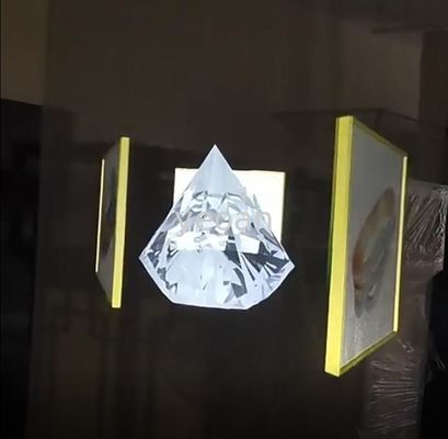 Buy Custom Holographic 3D Displays Gauze Screen Projector 90UM Thickness online manufacture